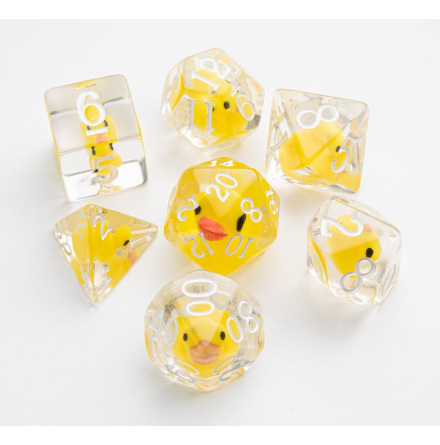Embraced Rubber Duck RPGDiceSet (7) (Release 2023-2024?)