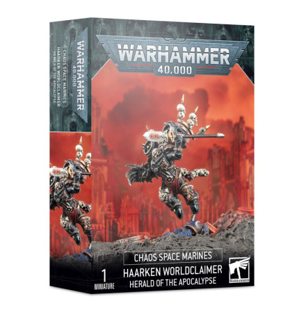 CHAOS SPACE MARINES HAARKEN WORLDCLAIMER