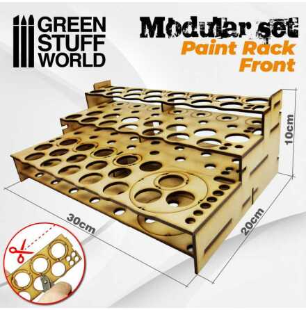 Modular Paint Rack - FRONT