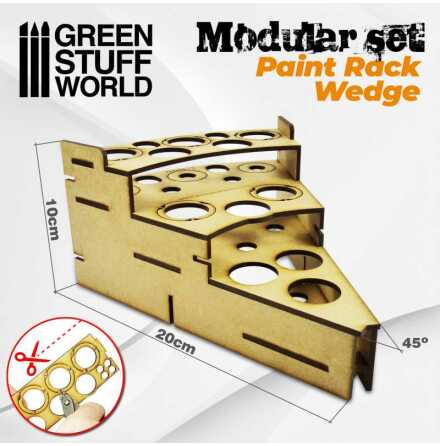 Modular Paint Rack - WEDGE