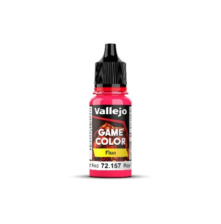 FLUORESCENT RED (VALLEJO GAME COLOR 2022 - release Q1 2023)