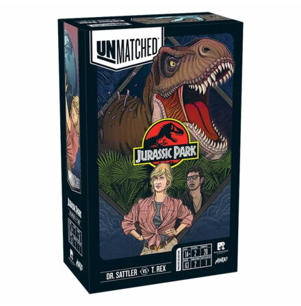 Unmatched Jurassic Park - Dr. Sattler vs. T-Rex