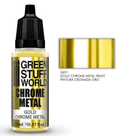 Chrome Paint - GOLD 17ml