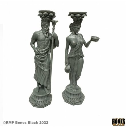 GREEK PILLARS (ZEUS AND HERA)