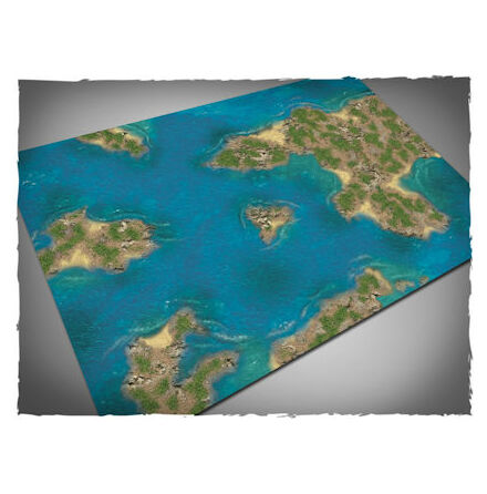 DeepCut Game mat - Islands (6x4 foot)