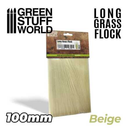 Long Grass Flock 100mm - Beige