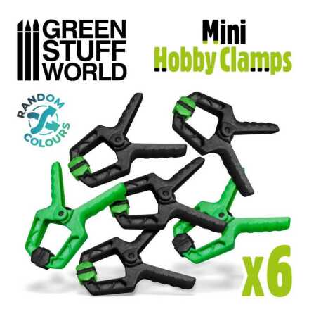 Mini hobby clamps x6