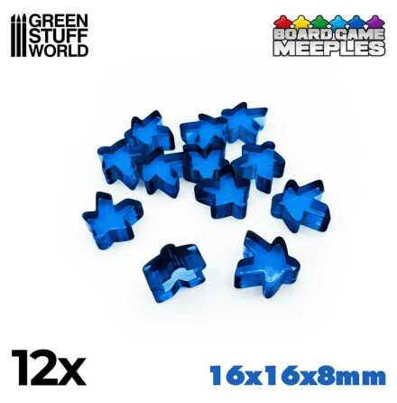 Meeples 16x16x8mm - Blue