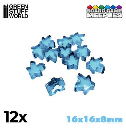 Meeples 16x16x8mm - Light Blue