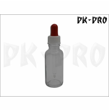 PK 30ml Pipette Glass Bottle Clear (1x)