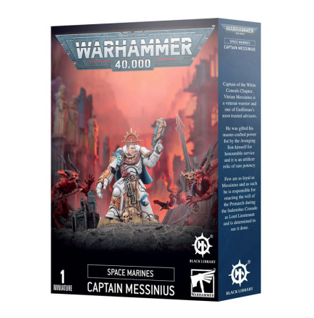 SPACE MARINES: WHITE CONSULS CAPTAIN MESSINIUS