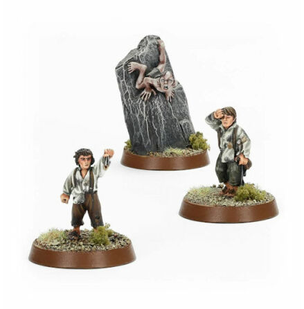 Frodo Baggins, Samwise Gamgee & Gollum