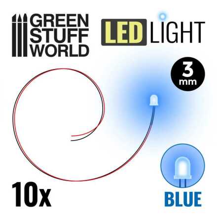 BLUE LED Lights - 3mm
