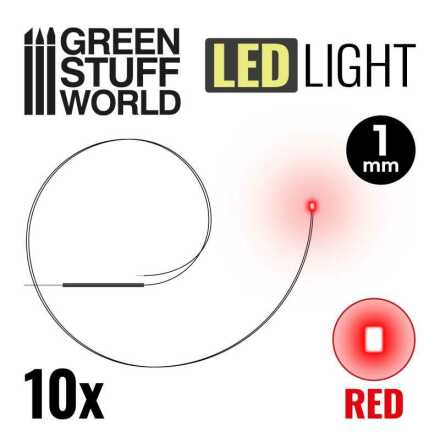 Red LED Lights - 1mm