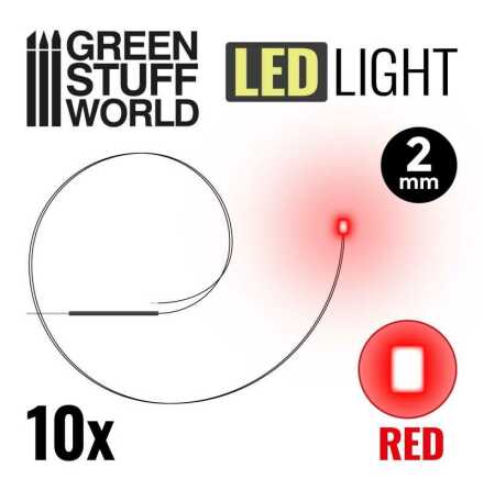 Red LED Lights - 2mm