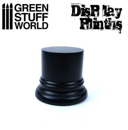 Round Display Plinth 4.5 cm - Black