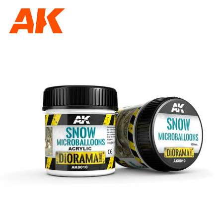 AK8010 SNOW MICROBALLOONS (100ML)