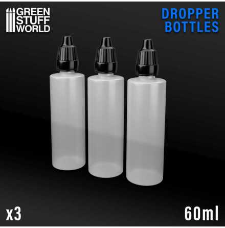 60ml Bottles Pack x3