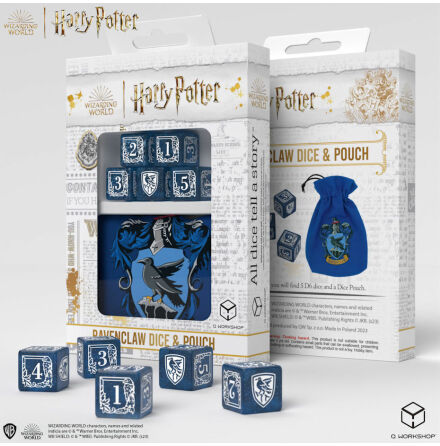 Harry Potter. Ravenclaw Dice & Pouch
