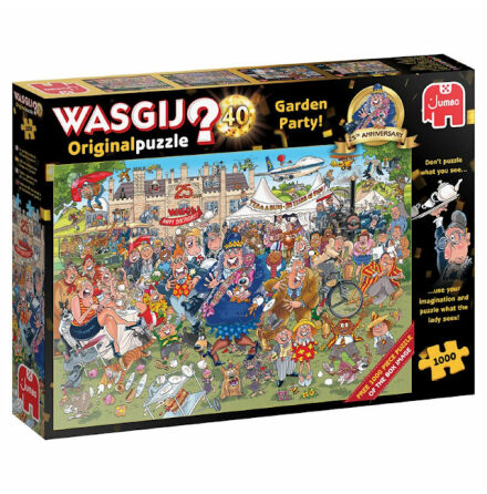 Puzzle Wasgij Original 40 - Garden Party! 25th anniversary (2x1000 pieces)