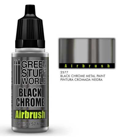 Black Chrome Paint - Airbrush