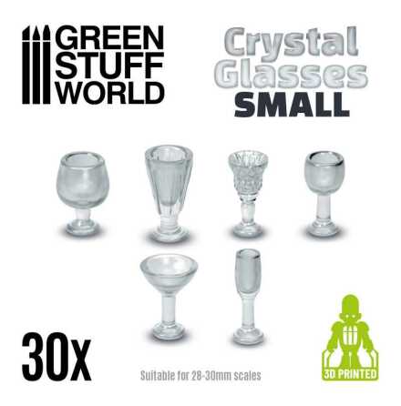 Crystal Glasses - Small Cups