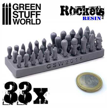 Resin Rockets and Missiles