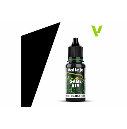 Vallejo Game Air black 18ml