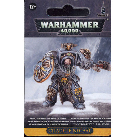 SPACE WOLVES: ARJAC ROCKFIST (Finecast)