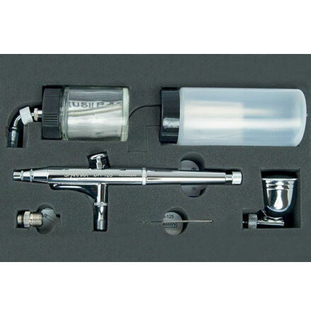 SPARMAX Airbrush DH-125, 0,5mm Gravity-feed 7, 22 & 80cc