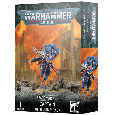 SPACE MARINES: CAPTAIN WITH JUMP PACK