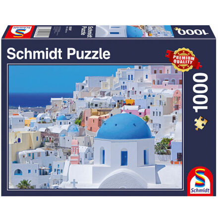 Puzzle - Santorini, Cyclades (1000 pieces)