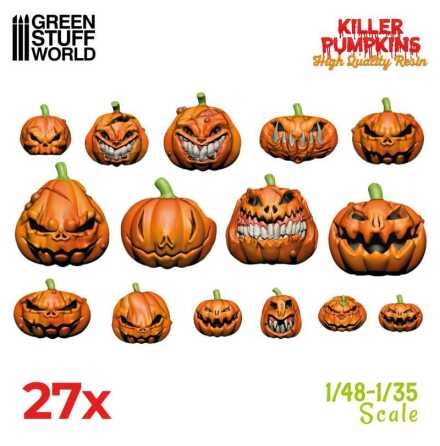 Resin Killer Pumpkins