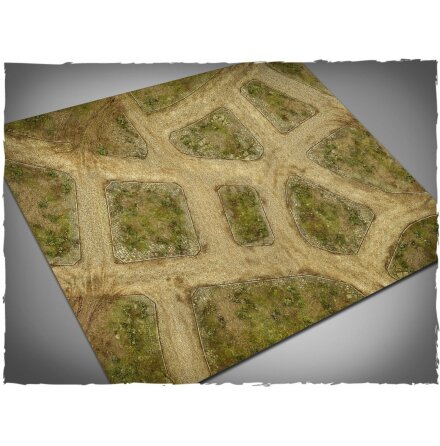 Game mat - Cobblestone Streets v2 44x60 inch