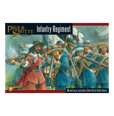 PIKE & SHOTTE INFANTRY REGIMENT PLASTIC BOXED SET