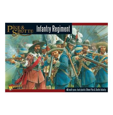 PIKE & SHOTTE INFANTRY REGIMENT PLASTIC BOXED SET