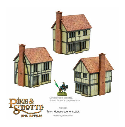 PIKE & SHOTTE EPIC BATTLES - TOWN HOUSES SCENERY PACK