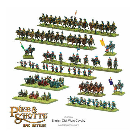 PIKE & SHOTTE EPIC BATTLES - ENGLISH CIVIL WARS CAVALRY