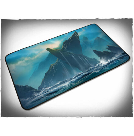 Card game mat - TCG Islands (24x14 inch)