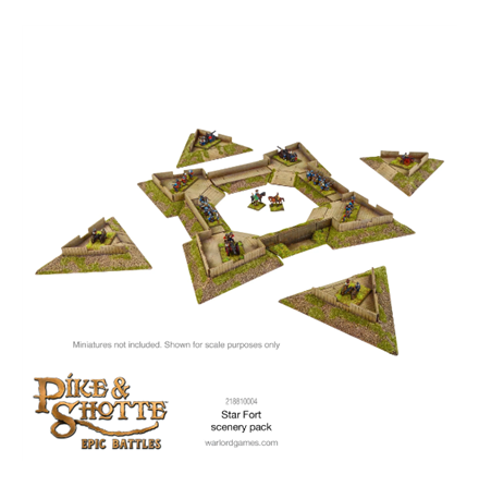 PIKE & SHOTTE EPIC BATTLES - STAR FORT SCENERY PACK