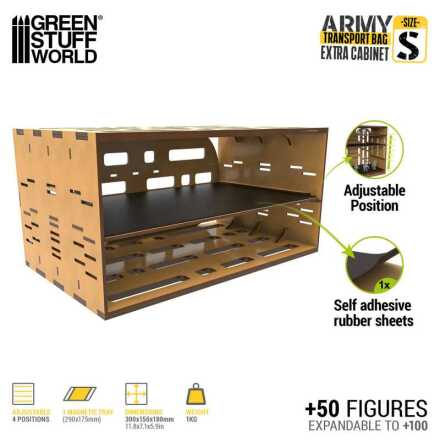 Army Transport Bag (GreenStuffWorld) Extra Cabinet Small