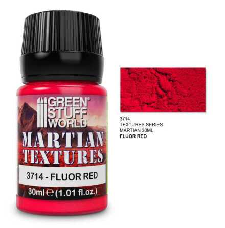 Textured Paint - Martian - Fluor Red 30ml