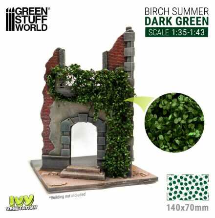 Ivy Foliage - Dark Green Birch - Large