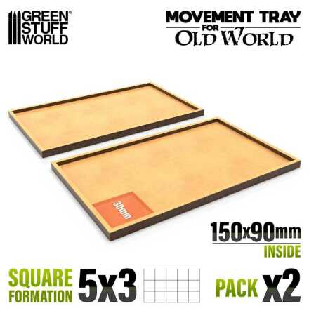 MDF Movement Trays 150x90mm