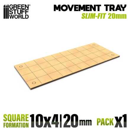 MDF Movement Trays - Slimfit Square 200x80mm