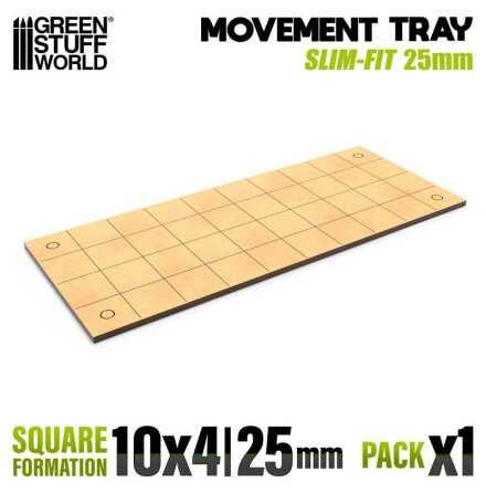 MDF Movement Trays - Slimfit Square 250x100mm