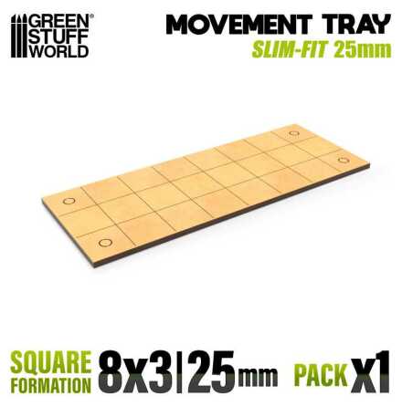 MDF Movement Trays - Slimfit Square 200x75mm