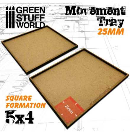 MDF Movement Trays 125x100mm