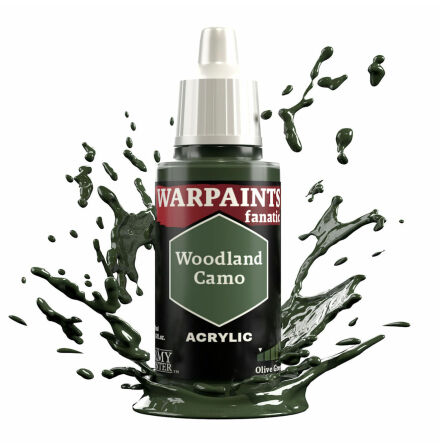 Warpaints Fanatic: Woodland Camo (18ml)