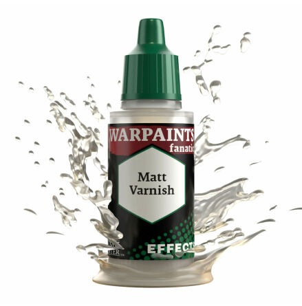 Warpaints Fanatic Effects: Matt Varnish (18ml) Release 2024-04-20
